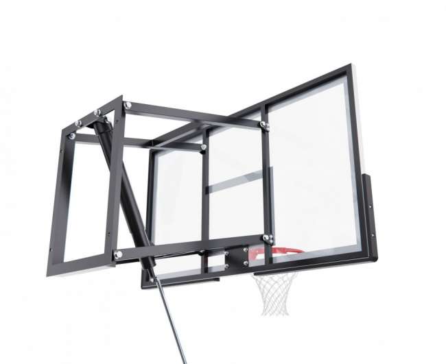 Баскетбольный щит DFC 54" (136 x 80 см) TG6MM136 со съёмным регулятором высоты, стекло 6 мм