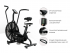 Велотренажер UNIX Fit Techno AirBike Велотренажер UNIX Fit Techno AirBike