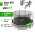 Батут UNIX Line 14 ft UFO Green