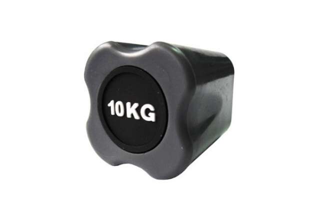Бодибар Original Fit. Tools 10 кг серый наконечник