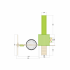Детский игровой комплекс UNIX Kids (6 in 1) Light Green Детский игровой комплекс UNIX Kids (6 in 1) Light Green