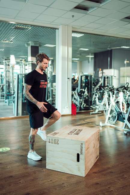 Платформа для запрыгивания (плиометрическая) Original FitTools Платформа для запрыгивания (плиометрическая) Original FitTools