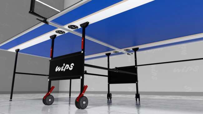 Всепогодный теннисный стол WIPS Roller Outdoor Composite 6 мм синий (СТ-ВКР) Всепогодный теннисный стол WIPS Roller Outdoor Composite 6 мм синий (СТ-ВКР)
