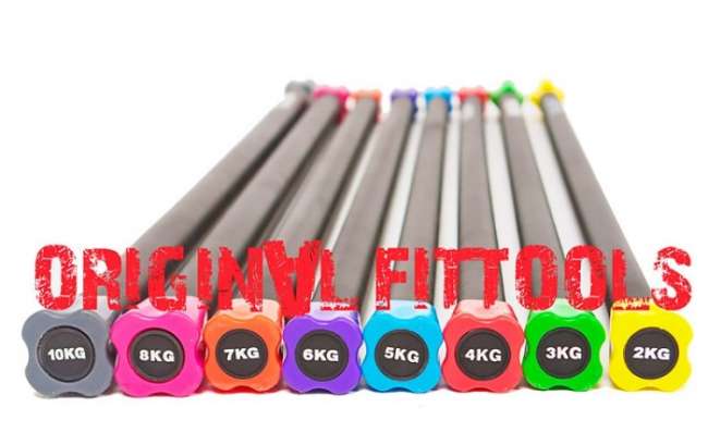 Бодибар Original Fit. Tools 6 кг пурпурный наконечник Бодибар Original Fit. Tools 6 кг пурпурный наконечник