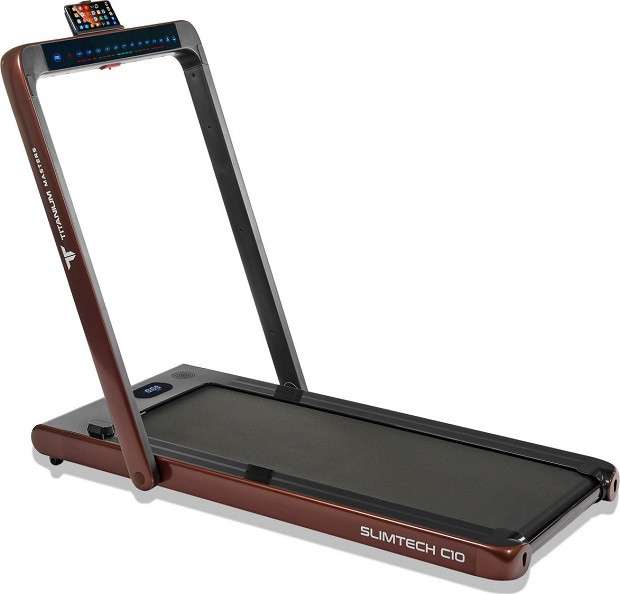Беговая дорожка Titanium Masters Slimtech C10 COFFEE коричневая Беговая дорожка Titanium Masters Slimtech C10 COFFEE коричневая