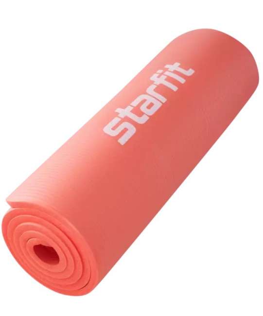 Коврик для йоги и фитнеса Starfit FM-301 коралловый