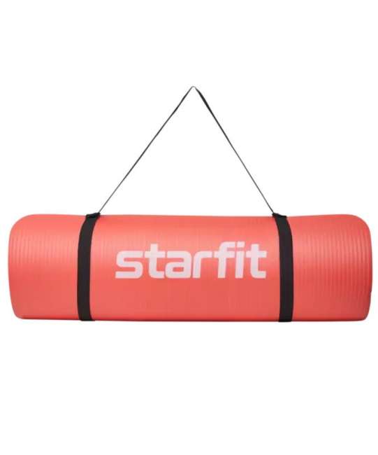 Коврик для йоги и фитнеса Starfit FM-301 коралловый
