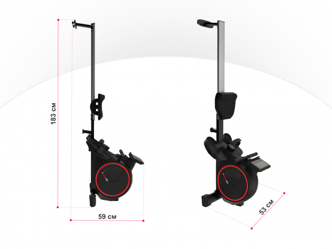 Гребной тренажер UNIX Fit Techno Rower 410 Гребной тренажер UNIX Fit Techno Rower 410