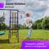 Детский комплекс уличный игровой с воротами UNIX Kids 7 в 1 Blue PL7IN1BL Детский комплекс уличный игровой с воротами UNIX Kids 7 в 1 Blue PL7IN1BL