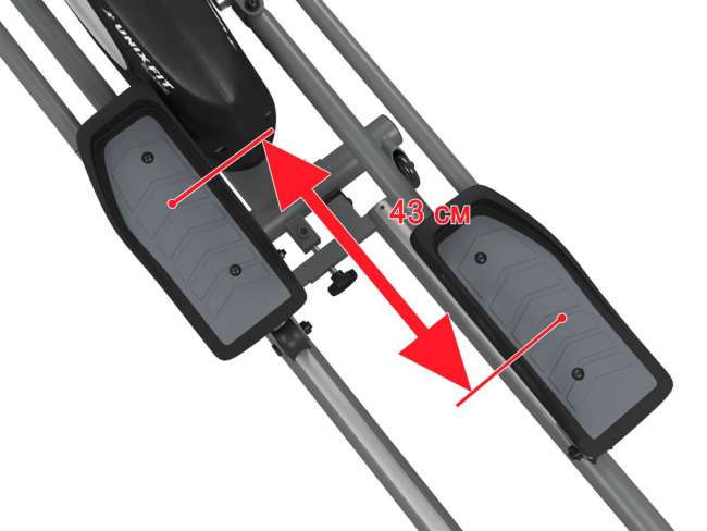 Эллиптический тренажер UnixFit SL-430 складной Эллиптический тренажер UnixFit SL-430 складной