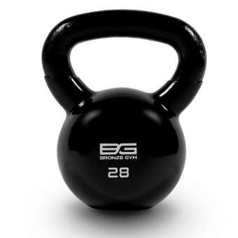 Гиря BRONZE GYM в виниловой оболочке 28 кг BGKBV28
