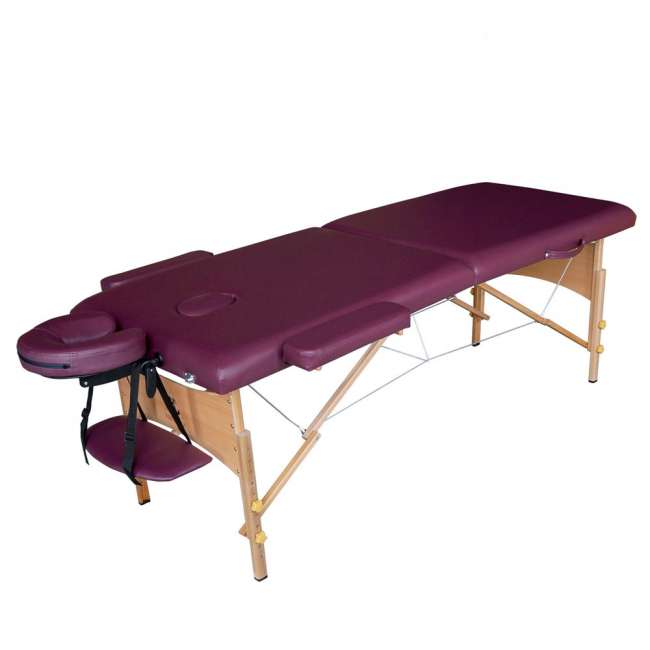 Складной массажный стол DFC Nirvana Relax Plum Складной массажный стол DFC Nirvana Relax Plum