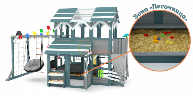Детский игровой комплекс Савушка PlayHouse-4 Детский игровой комплекс Савушка PlayHouse-4