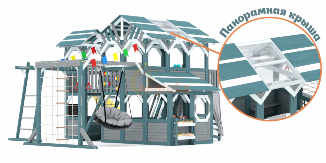 Детский игровой комплекс Савушка PlayHouse-5