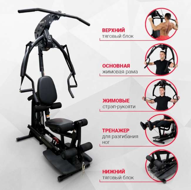Многофункциональный силовой комплекс Inspire BL1 (BL10B) Многофункциональный силовой комплекс Inspire BL1 (BL10B)
