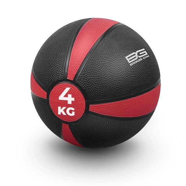 Медбол резиновый BRONZE GYM 4 кг