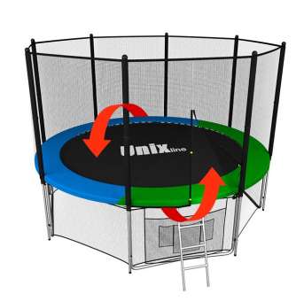 Батут с сеткой UNIX line 8 ft Classic outside