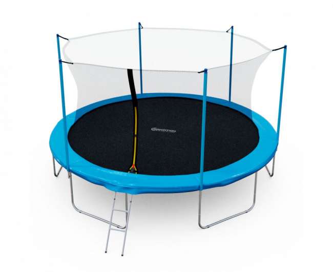 Батут каркасный с сеткой DFC Kondition 15 ft с лестницей Батут каркасный с сеткой DFC Kondition 15 ft с лестницей