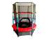 Батут DFC JUMP KIDS 55" красный с желто-синими стойками Батут DFC JUMP KIDS 55" красный с желто-синими стойками