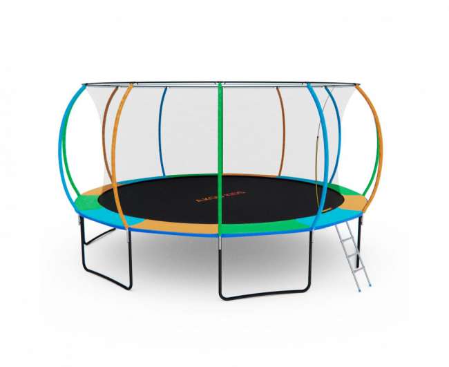 Батут с сеткой DFC A.KOU KIDS 16 ft (488 см) с лестницей