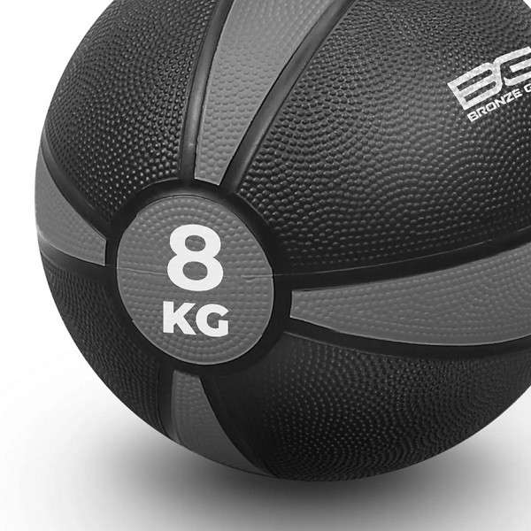 Медбол резиновый BRONZE GYM 8 кг