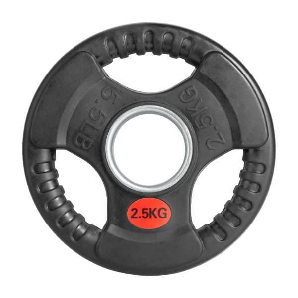 Диски обрезиненные VictoryFit 51 мм. от 2,5 до 25 кг с тройным хватом Диски обрезиненные VictoryFit 51 мм. от 2,5 до 25 кг с тройным хватом