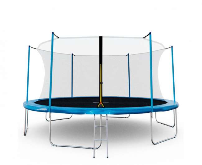 Батут с сеткой DFC Kondition 16 ft (488 см) с лестницей Батут с сеткой DFC Kondition 16 ft (488 см) с лестницей