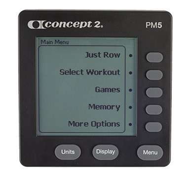 Гребной тренажер Concept 2 model E черный