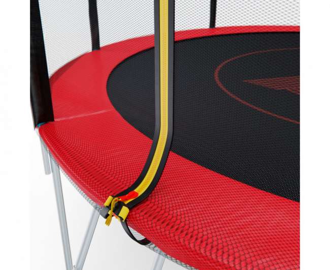 Батут с сеткой DFC PELPO 12 ft с лестницей RED Батут с сеткой DFC PELPO 12 ft с лестницей RED