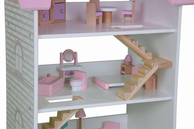 Кукольный домик Babygarden FRIENDLY HOUSE с мебелью Кукольный домик Babygarden FRIENDLY HOUSE с мебелью
