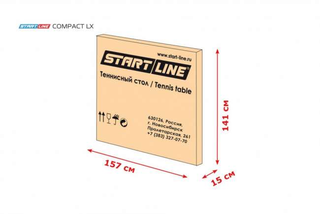Теннисный стол Start Line Compact LX blue Теннисный стол Start Line Compact LX blue