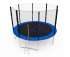Батут с сеткой DFC PELPO 12ft с лестницей BLUE Батут с сеткой DFC PELPO 12ft с лестницей BLUE