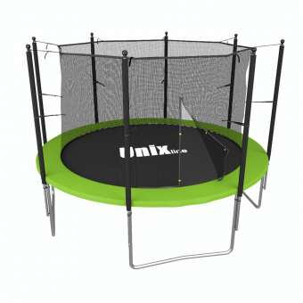 Батут с сеткой UNIX line Simple 8 ft Green inside