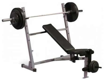 Скамья для жима со стойками Body-Solid Powerline POB-44