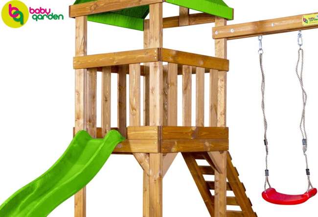 Детская игровая площадка Babygarden Play 1 светло-зеленый Детская игровая площадка Babygarden Play 1 светло-зеленый