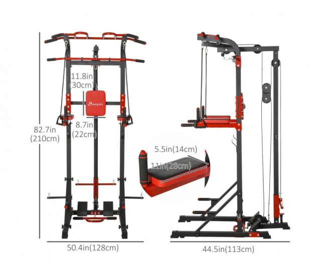 Турник-брусья, тяга сверху DFC HOMEGYM HOMCOM D270 Турник-брусья, тяга сверху DFC HOMEGYM HOMCOM D270