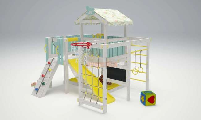 Игровой комплекс Савушка Baby 8 голубой Игровой комплекс Савушка Baby 8 голубой