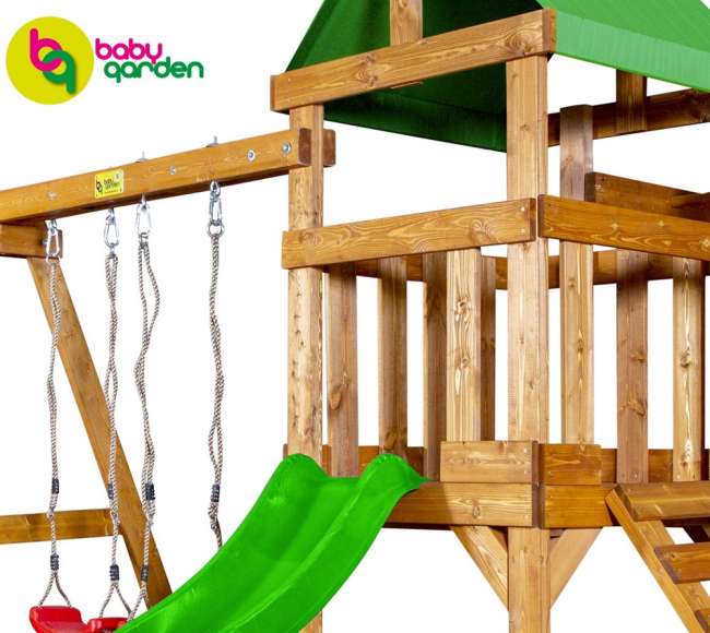 Детская игровая площадка Babygarden Play 3 светло-зеленый Детская игровая площадка Babygarden Play 3 светло-зеленый