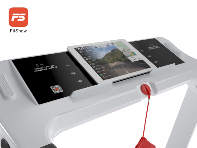 Беговая дорожка UnixFit Hi-tech F2 PLUS Arctic Ice Беговая дорожка UnixFit Hi-tech F2 PLUS Arctic Ice