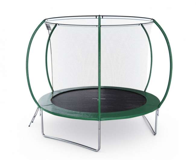 Батут DFC ULTRASPORT 10 ft с внутренней сеткой и лестницей