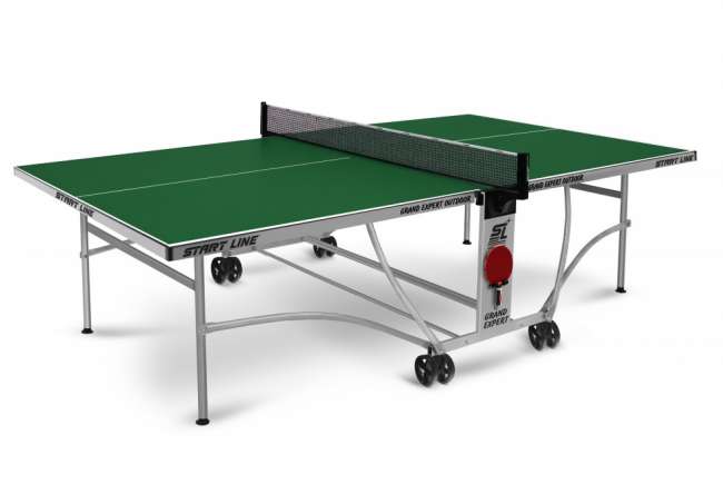 Всепогодный теннисный стол Start Line GRAND EXPERT Outdoor 4 зеленый Всепогодный теннисный стол Start Line GRAND EXPERT Outdoor 4 зеленый