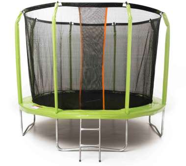 Батут с сеткой SuperJump 8ft (244 см) и лестницей