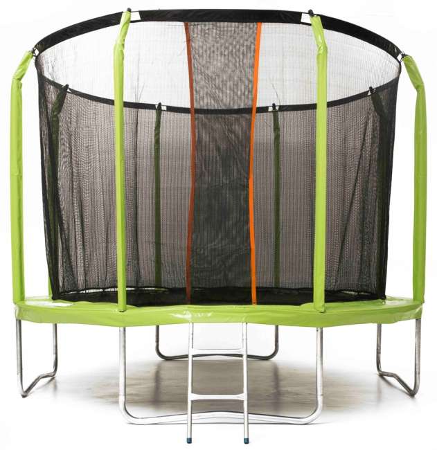 Батут с сеткой SuperJump 10ft (305 см) и лестницей Батут с сеткой SuperJump 10ft (305 см) и лестницей