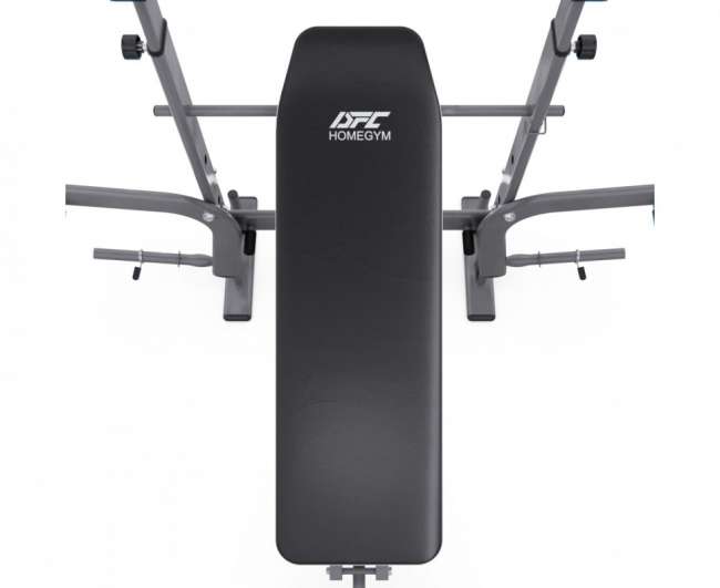 Скамья со стойками под штангу DFC D703 PRO с партой для бицепса