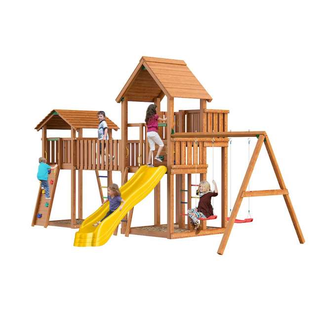 Деревянная площадка Jungle Palace Делюкс JВ5 Деревянная площадка Jungle Palace Делюкс JВ5