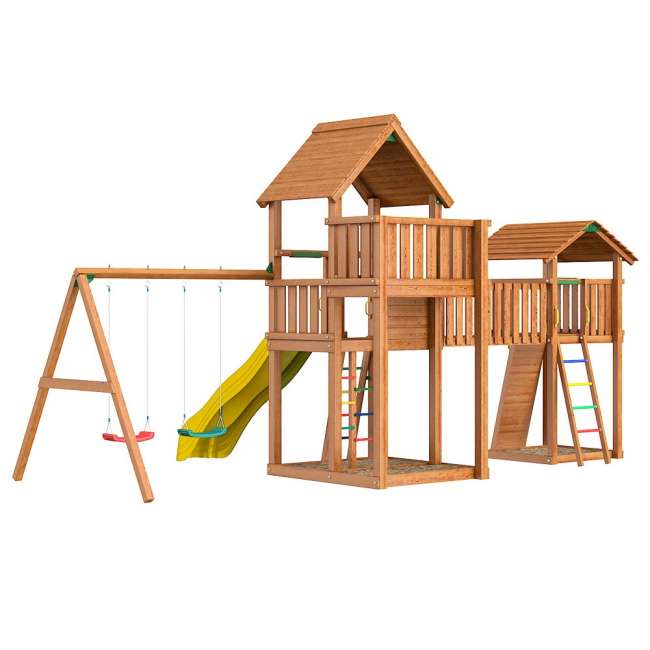 Деревянная площадка Jungle Palace Делюкс JВ5 Деревянная площадка Jungle Palace Делюкс JВ5
