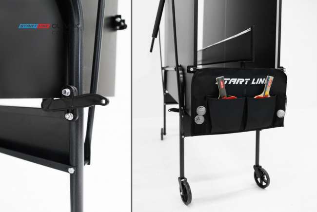 Теннисный стол Start Line Olympic Black с сеткой Теннисный стол Start Line Olympic Black с сеткой