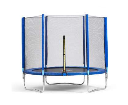 Батут с сеткой DFC Trampoline Fitness 16 ft blue