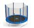 Батут с сеткой DFC Trampoline Fitness 16 ft blue Батут с сеткой DFC Trampoline Fitness 16 ft blue
