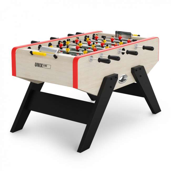 Игровой стол Футбол - Кикер UNIX Line Light Wood (140х70см) Игровой стол Футбол - Кикер UNIX Line Light Wood (140х70см)